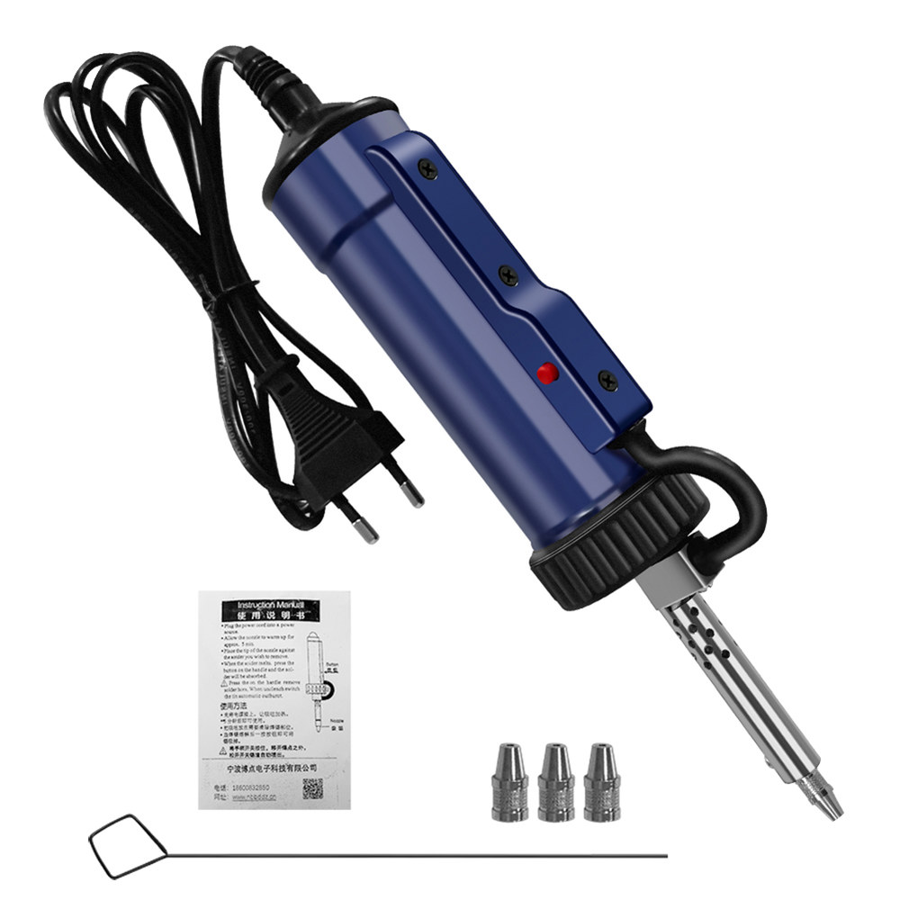 자동 진공 납땜 제거 펌프 기계 주석 납땜용 AC 110V 220V 30W BBT-580