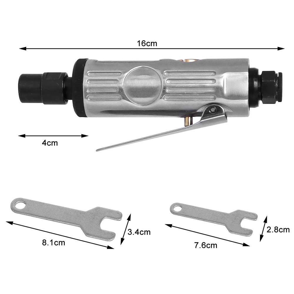 공압 도구 에어 다이 그라인더 그라인딩 키트 조각 기계 90PSI
