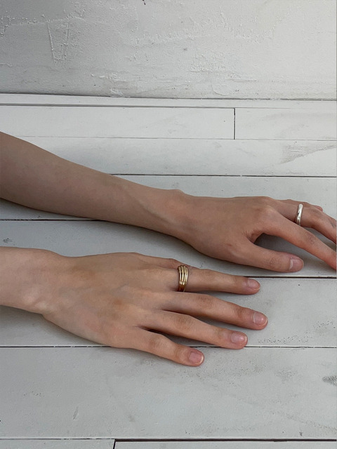 이어리 Small Balanc Ring 925