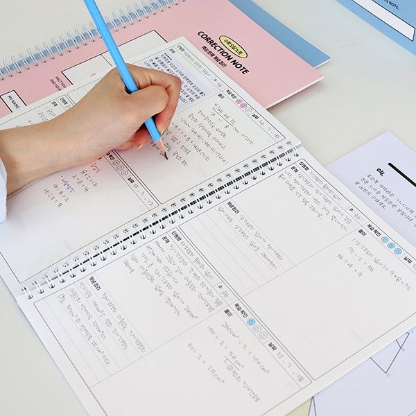인디고 초등 학교생활 수학오답노트 개념정리 스프링