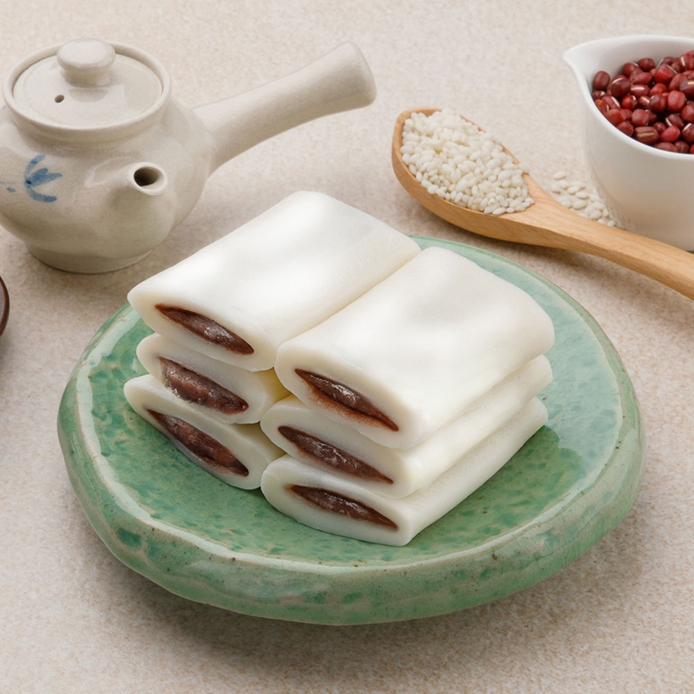시루조아 시루조아 시루조아 굳지않는 특허기술 떡 흰 앙금절편 1050g
