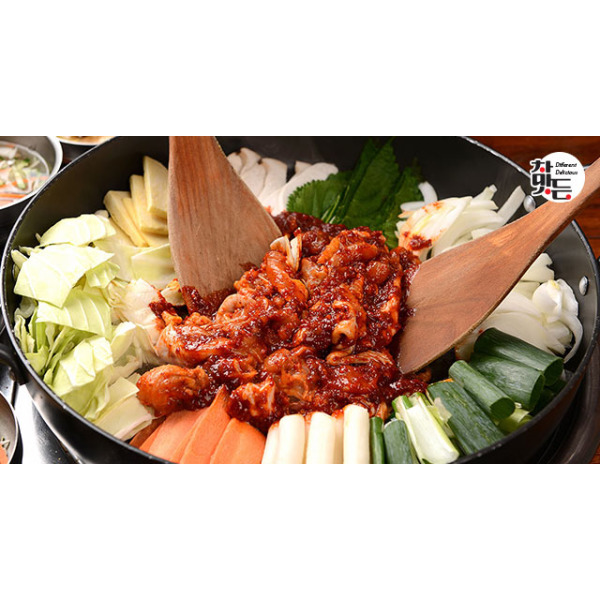 더프레쉬 참맛든 닭다리살로 만든 춘천닭갈비 600g x 2팩
