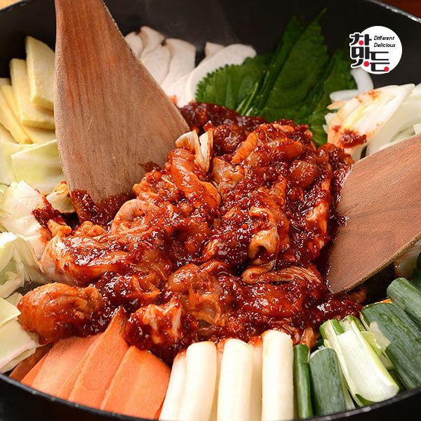 더프레쉬 참맛든 닭다리살로 만든 춘천닭갈비 600g x 2팩