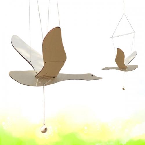 DIY 새 모빌 만들기 물감