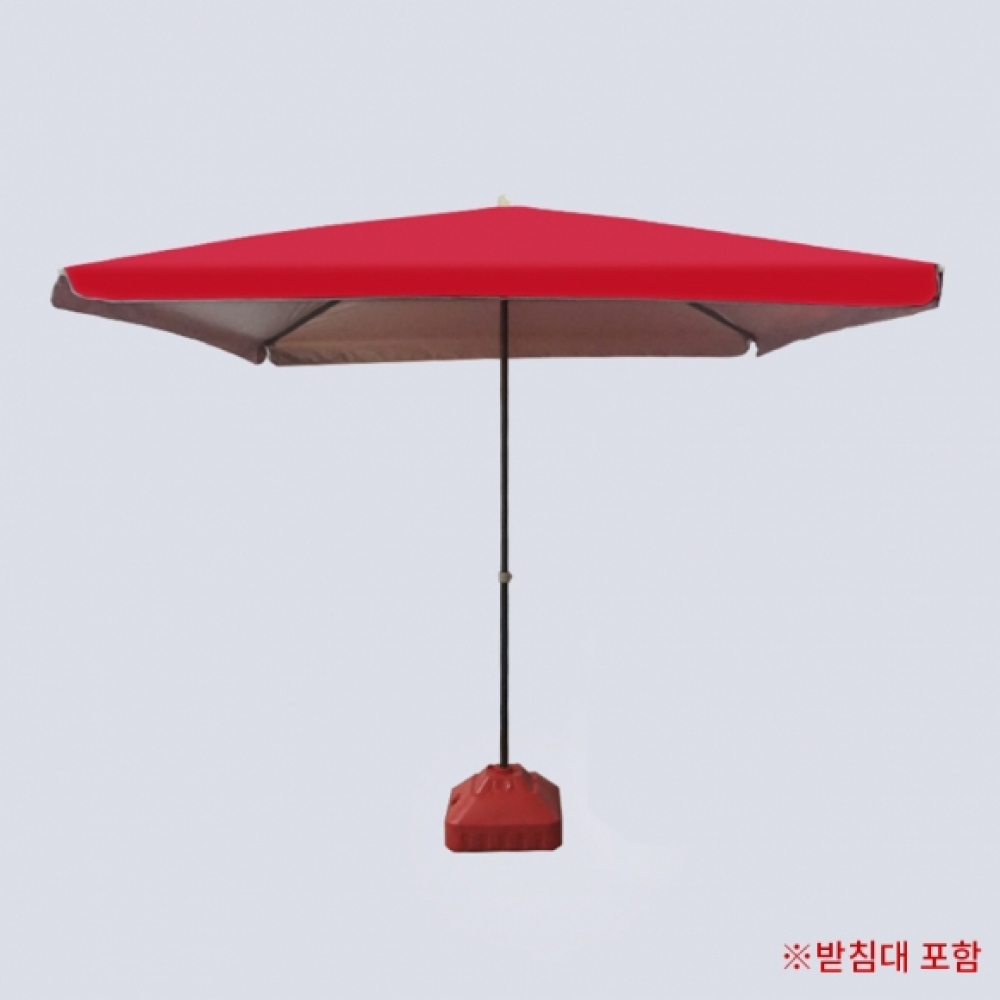 모던 사각 파라솔 받침대