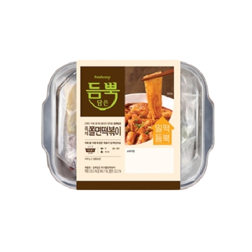 프레시지 프레시지 듬뿍담은 즉석쫄면떡볶이 450g