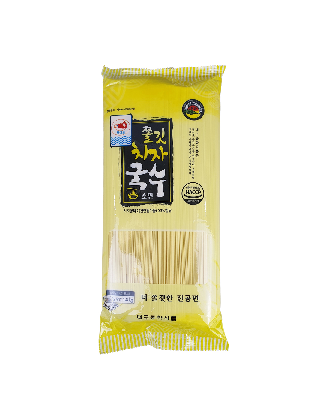 청어표 쫄깃치자국수 소면 1 4kg 1개
