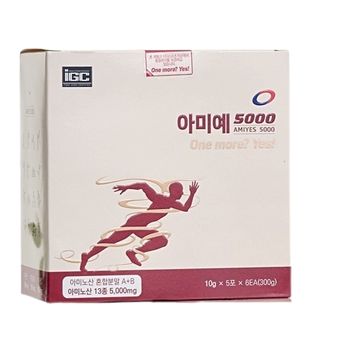 한국바이오건강 아미예 5000 10g x 5포 x 6개입
