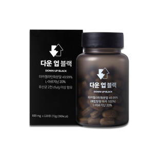 다운 업 블랙 600mg x 120정