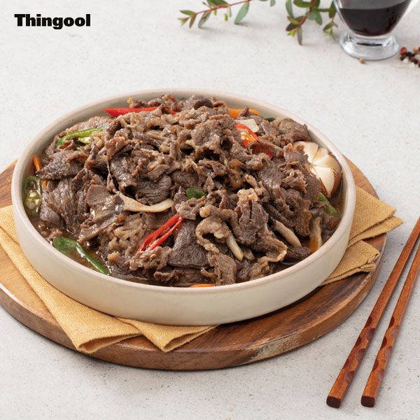 밥상두리 띵굴 소불고기 500g x 4팩 총 2kg