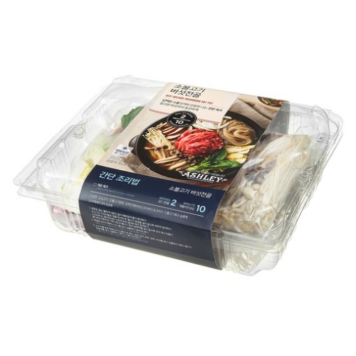 승화푸드 소불고기 버섯전골 630g