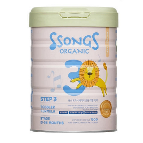 롯데웰푸드 쏭스오가닉 베이비 골든 라벨 3단계 750g