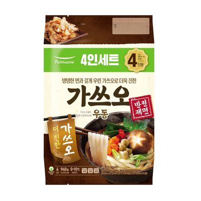 풀무원 풀무원 풀무원 생가쓰오우동 4인 940g 현대그린푸드 88801114141588