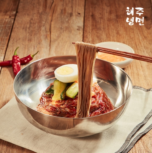 동원홈푸드 해주냉면 불냉면 4인분 신천 해주냉면 매운 불 비빔냉면 함흥냉면 코스트코 맛집 밀키트 세트