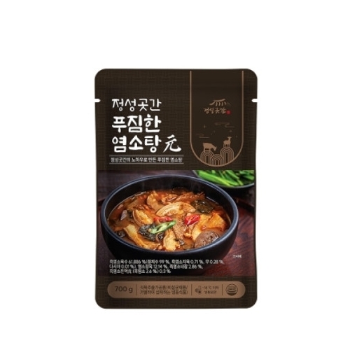 태양식품 정성곳간 푸짐한 흑염소탕元 700g