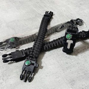 파라코드 등산 백패킹 캠핑 5in1 생존팔찌 비상용품