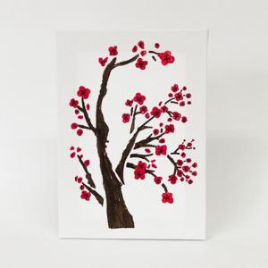 어르신 취미미술 명화그리기 DIY 사군자액자 집콕취미