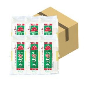 신갈산 맛국수 중면 1박스 쫄깃한 3KGX6