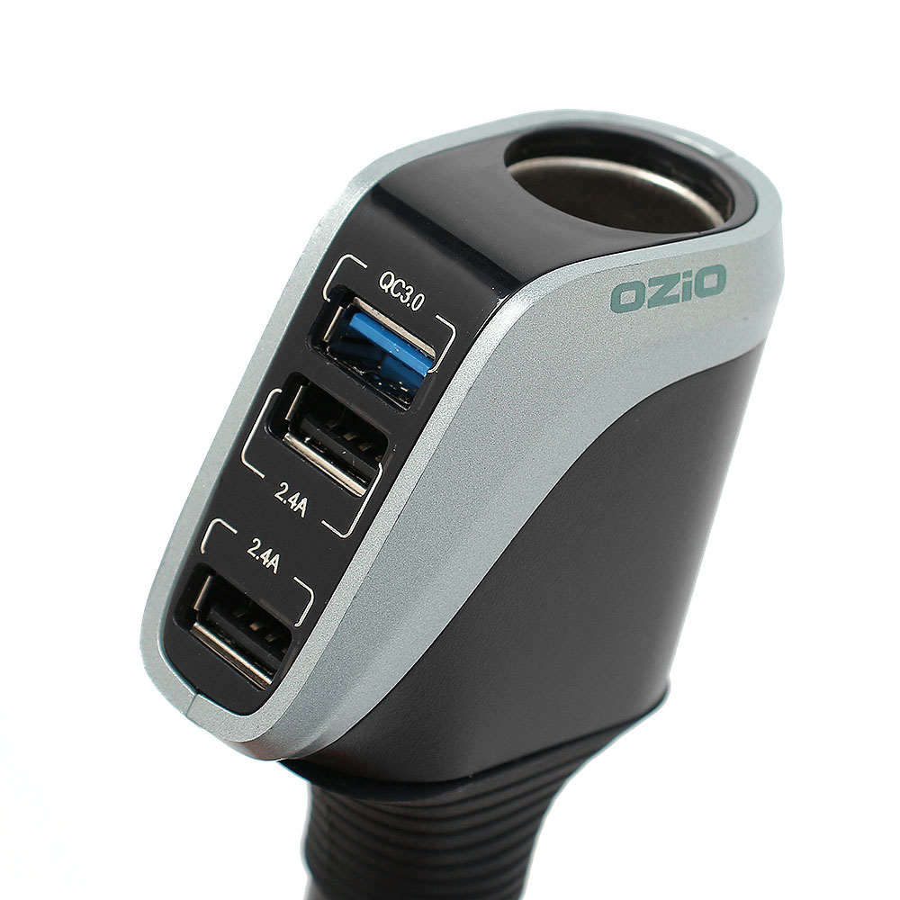 차량용 USB 3 포트 고속충전 시거잭 QC3 0 2 4A