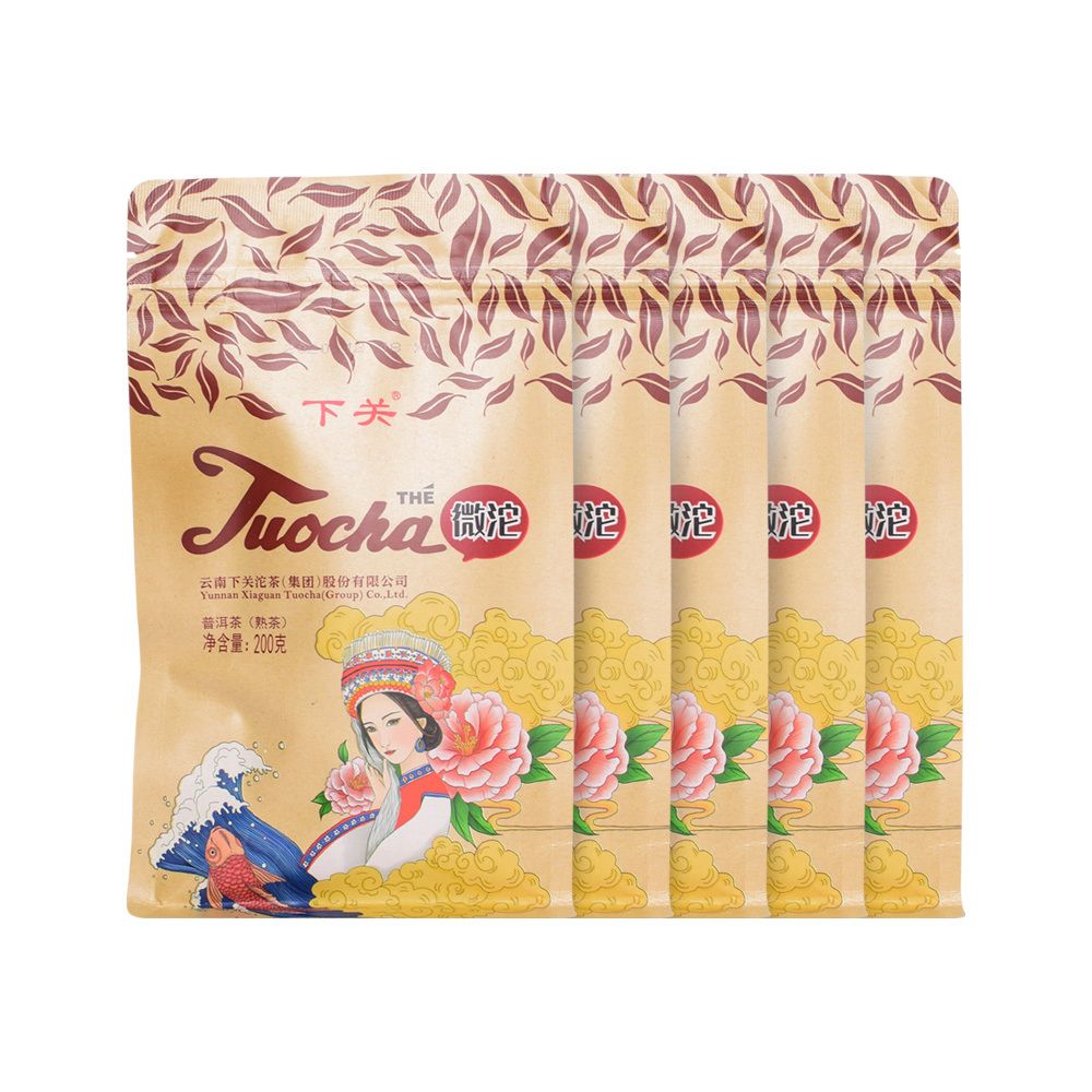 차예마을 하관차창 보이차 미니소타 숙 파우치 200g x 5개