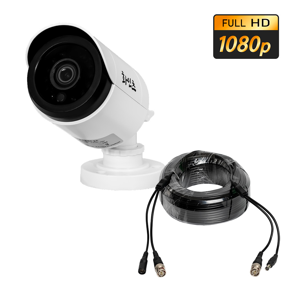화인츠 화인츠 200만화소 실외CCTV 카메라케이블 패키지 AHD전용케이블 패키지 20m 1개 FAC-EQS5320