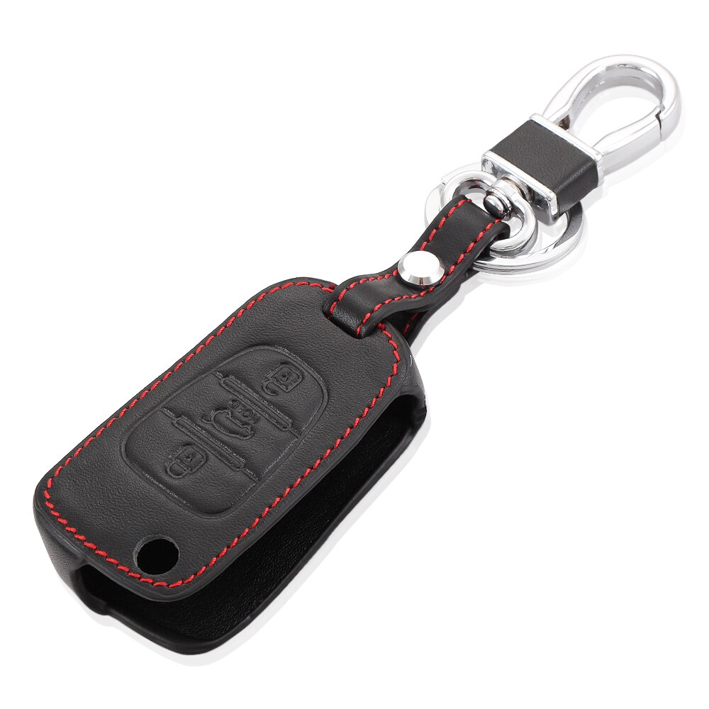 디자인 가죽 커버 지갑 키 원격 케이스 KIA RIO Ceed K2 For Hyundai HB20 i20 i30 i35 iX20 iX35 Sonata Solaris Verna