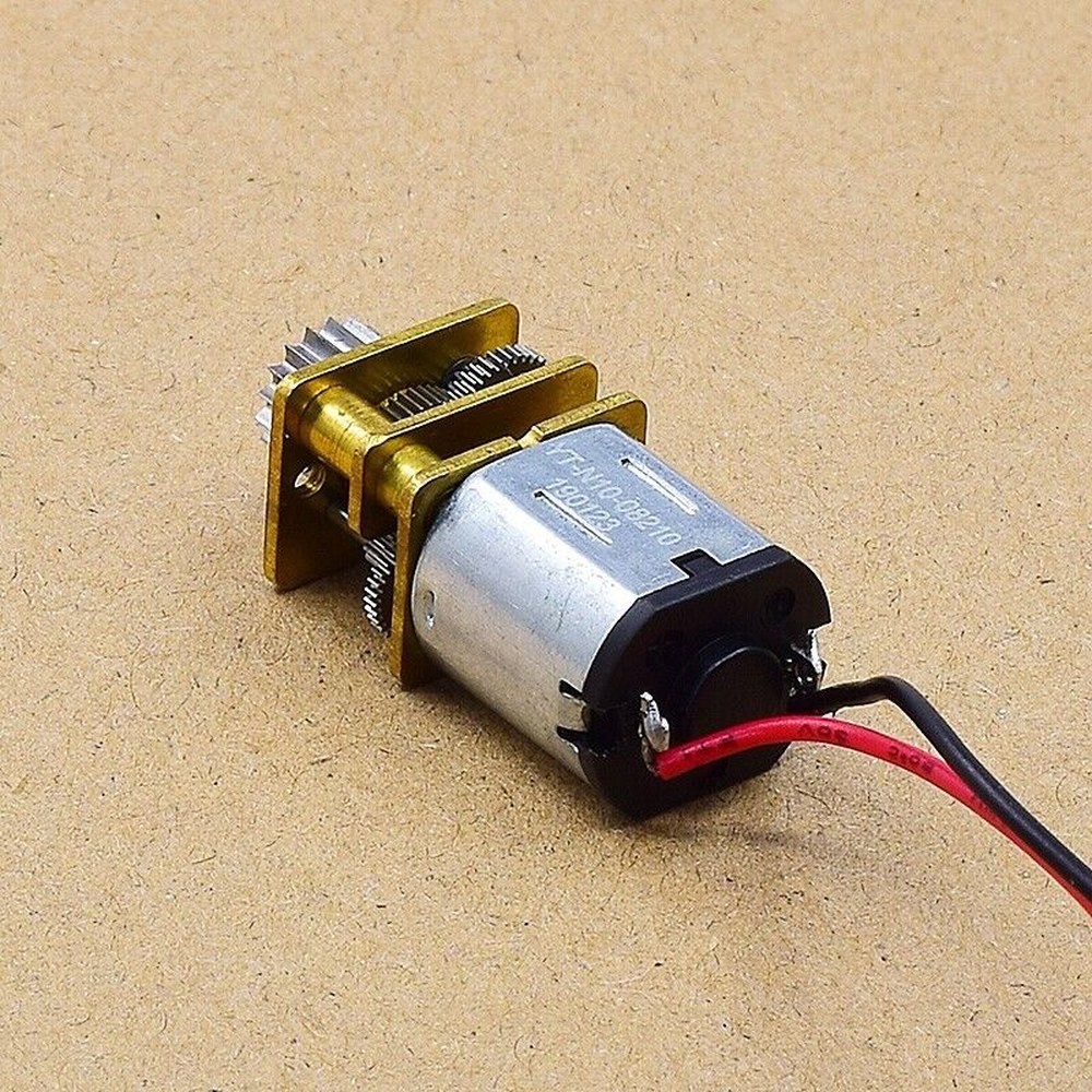 스테인리스 스틸 풀 메탈 기어 박스 모터 3D 프린팅 펜 5V 저속 DC3V-6V 55RPM