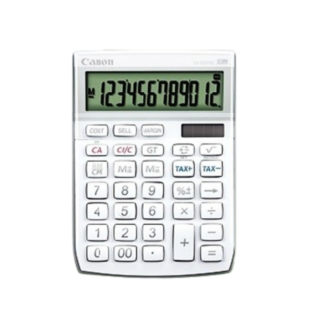 CANON GT 12자리 마트 세금 TAX 계산기 세무사 전산 회계 사무실 전자 개산기
