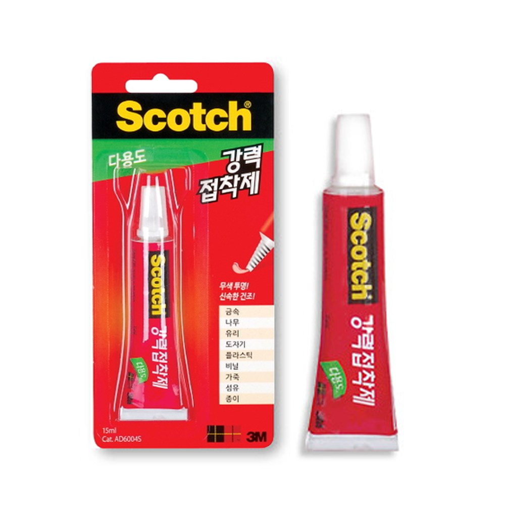3M 스카치 다용도 강력접착제 젤형 AD6004S