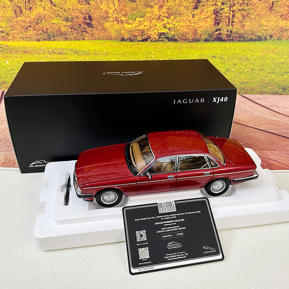 거의 실제 AR 1 18 Jaguar XJ6 Daimler 자동차 모델 선물 컬렉션 810541