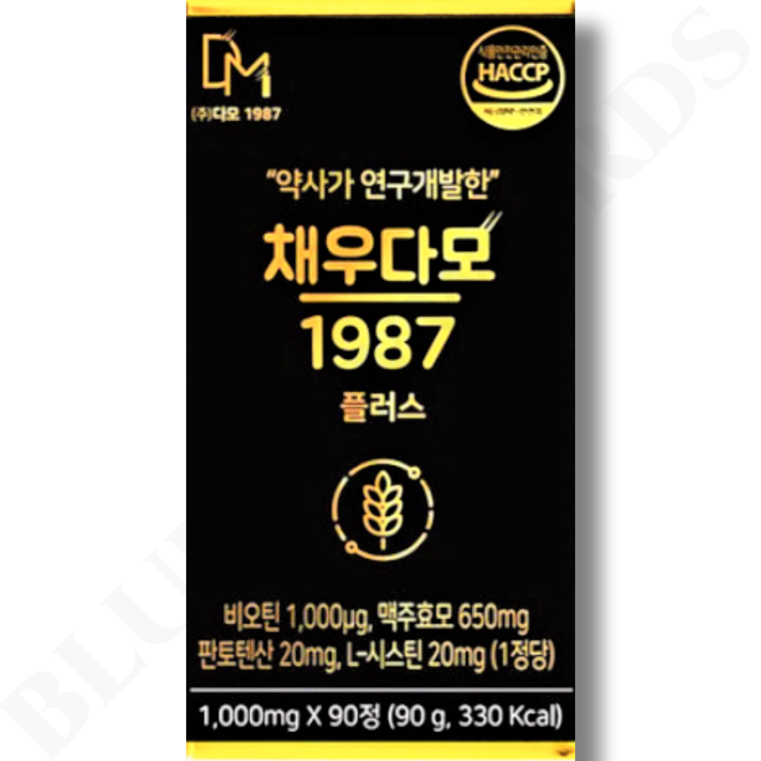 채우다모 1987 플러스 1000mg x 90정