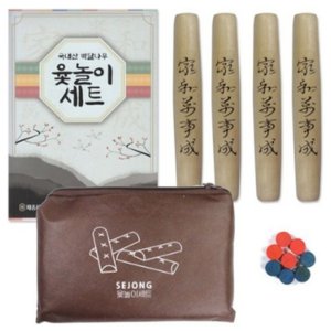 세종사 윷놀이 박달나무 윷놀이세트 국내산 KC인증 민속윷 선물윷 MD12000