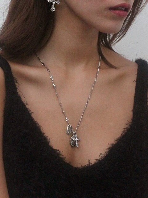 어거스트하모니 어거스트 하모니 Angel Necklace Surgical Steel