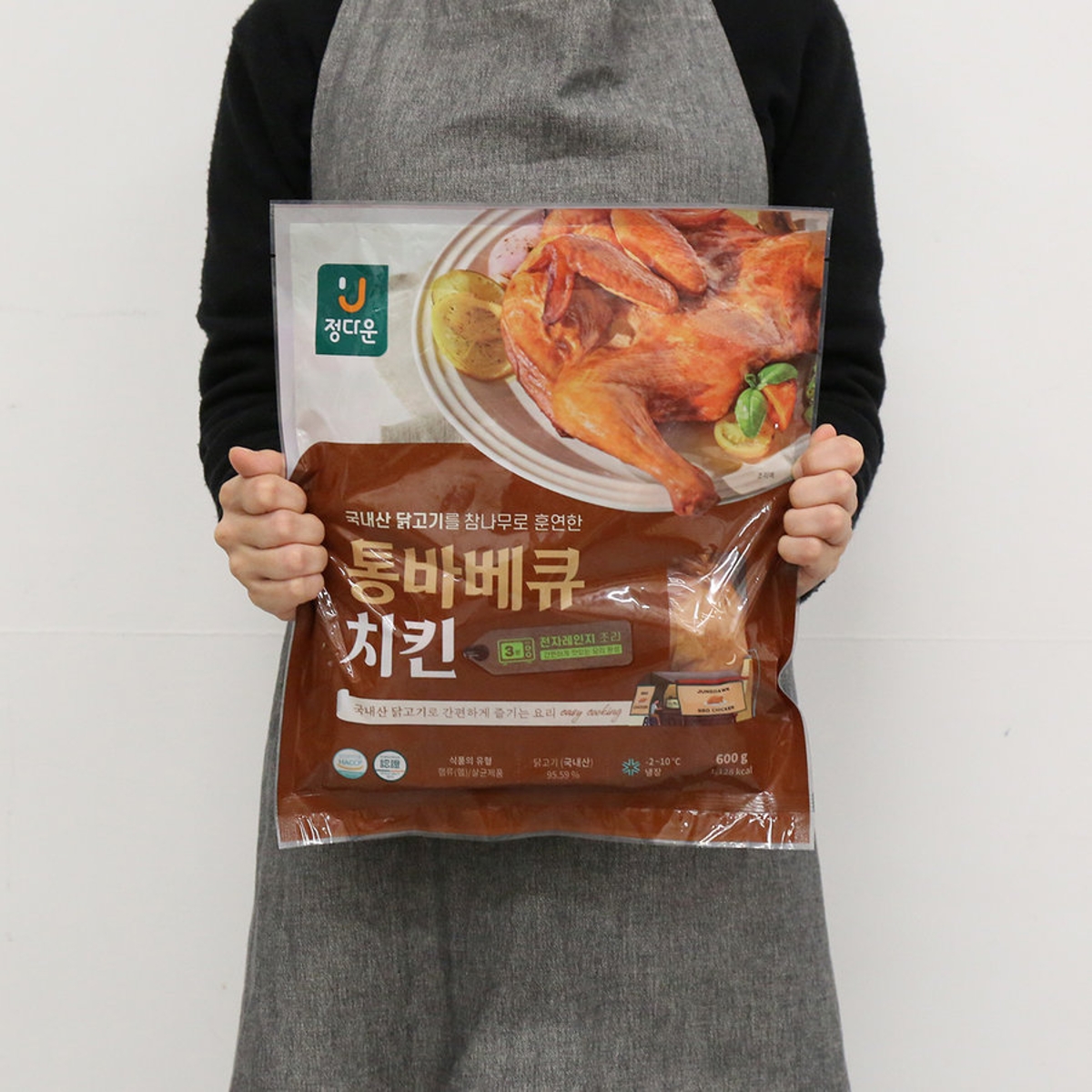 정다운 통바베큐 치킨 600G