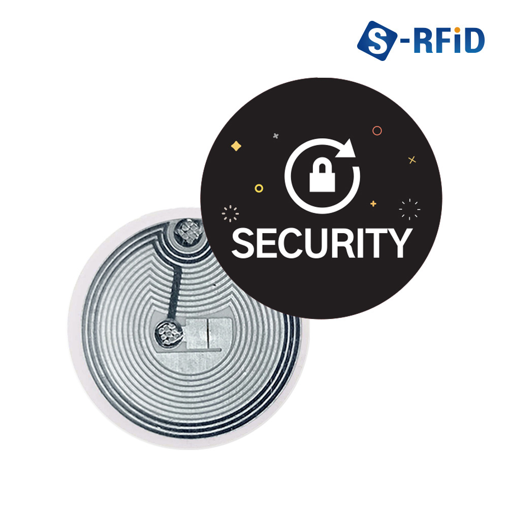 도어락 스티커 MF EM 라벨 태그 RFID 복사 복제 반복수정 디지털 도어록 스티커 08 EM 스티커 No 154T 1개
