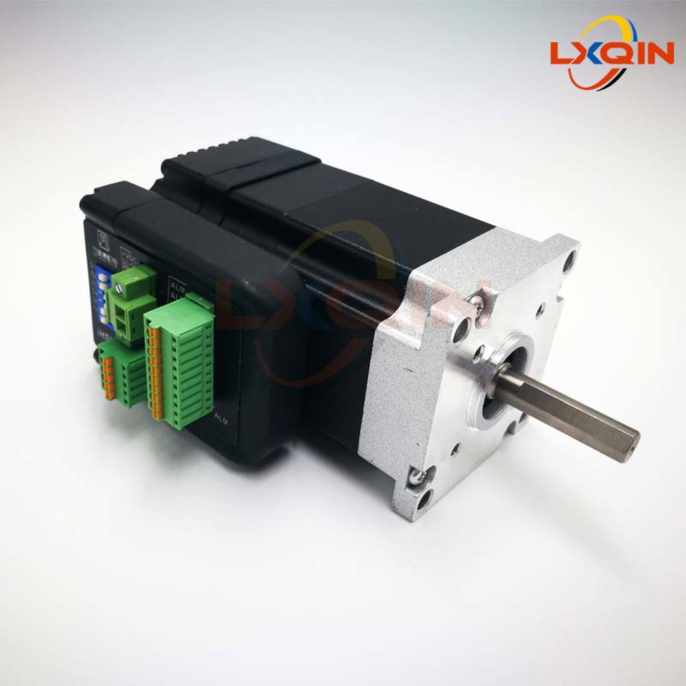 LXQIN 프린터 캐리지 서보 모터 xp600 헤드 통합 100w IHSV57-30-10-36-01-T-33 3000RPM 20-50VDC
