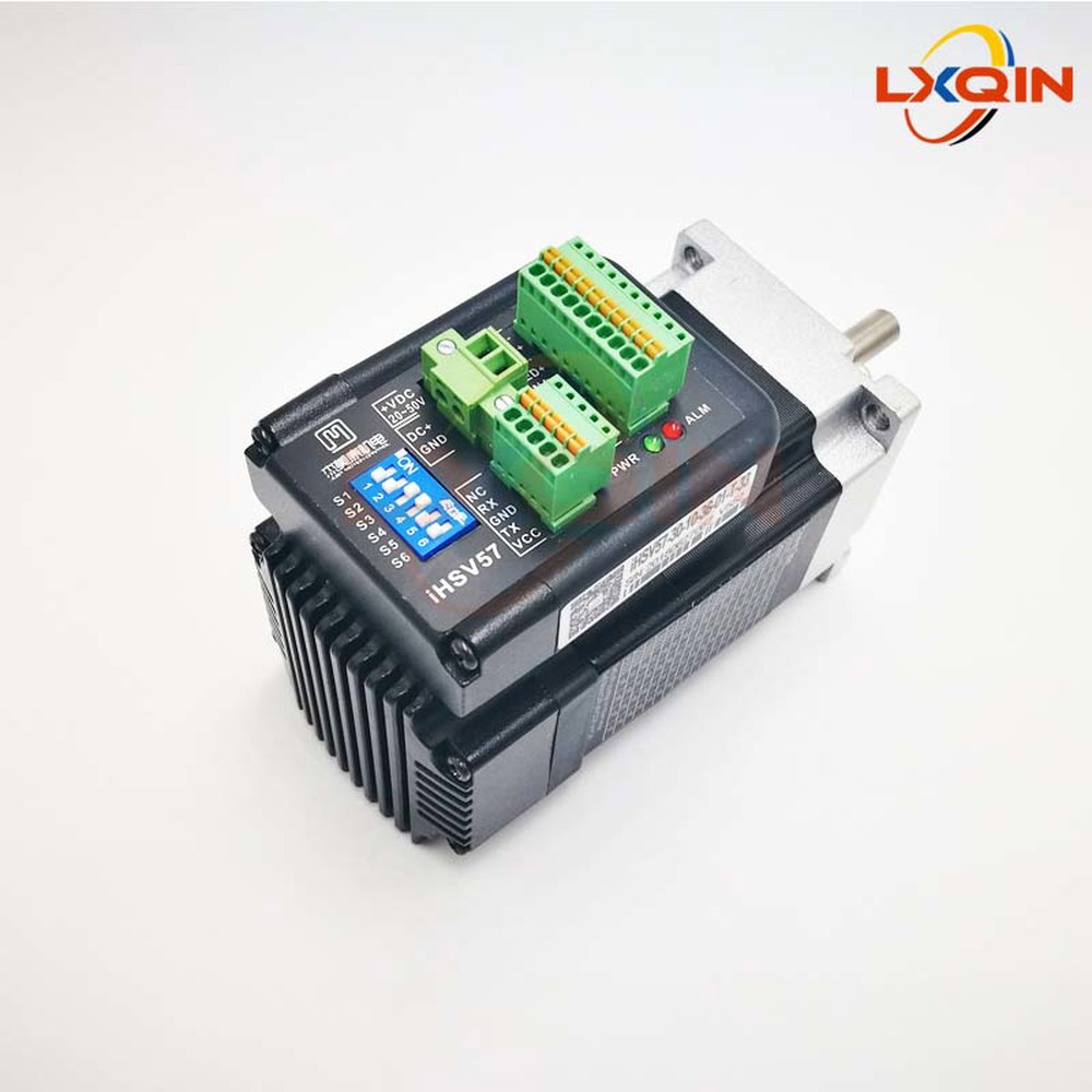 LXQIN 프린터 캐리지 서보 모터 xp600 헤드 통합 100w IHSV57-30-10-36-01-T-33 3000RPM 20-50VDC