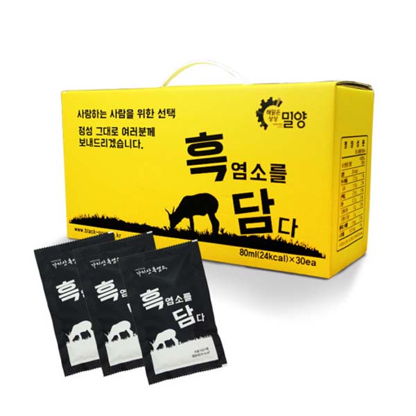 흑담만 흑염소를 담다  80ml x 30개입