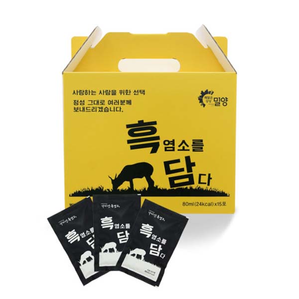 흑담만 흑염소를 담다  80ml x 15개입