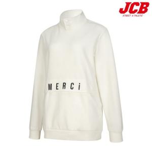 제이씨비 제이씨비 여아 하이넥 카라 기모 맨투맨 JBK8O743GSI
