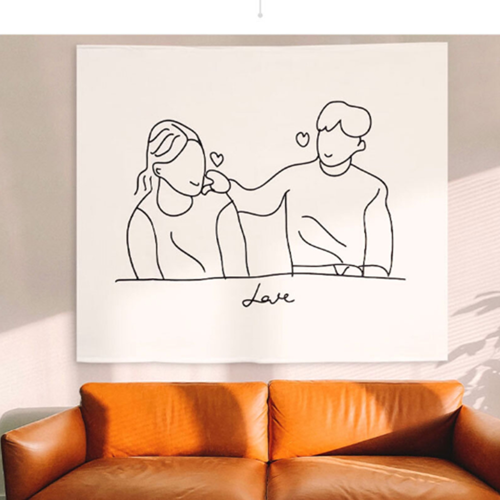 원룸포스터 거실그림 패브릭 복도 소품 내방인테