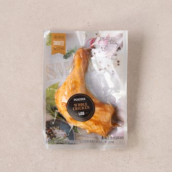 마니커에프앤지 PEACOCK 가능상품  스모크 닭다리 170g