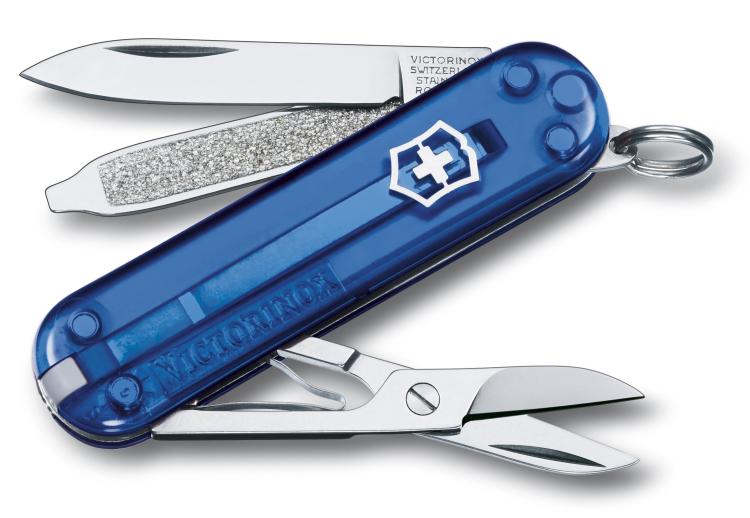 빅토리녹스 VICTORINOX 빅토리녹스 나이프 클래식 SD T2 0 6223 T2 T트랜스 루센트 1개