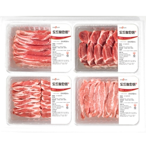 도드람푸드 도드람 도드람한돈 으뜸구이세트 1.6kg