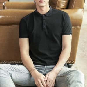 남자 여름 반팔카라티 슬림핏 카라티셔츠 캐주얼3컬러