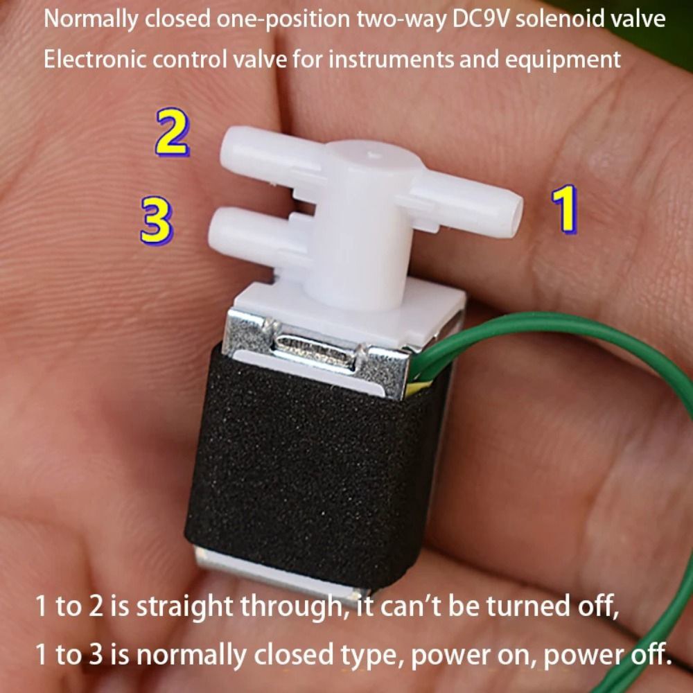 전자 장비 액세서리 밸브 제어 악기 12V DIY 솔레노이드 9V