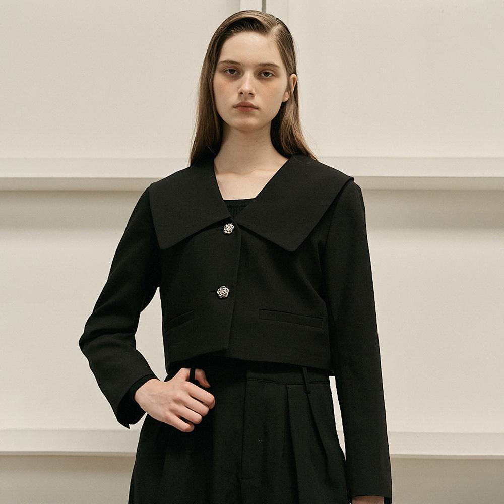 에이앤레이 AR Dimensional rose buckle jacket