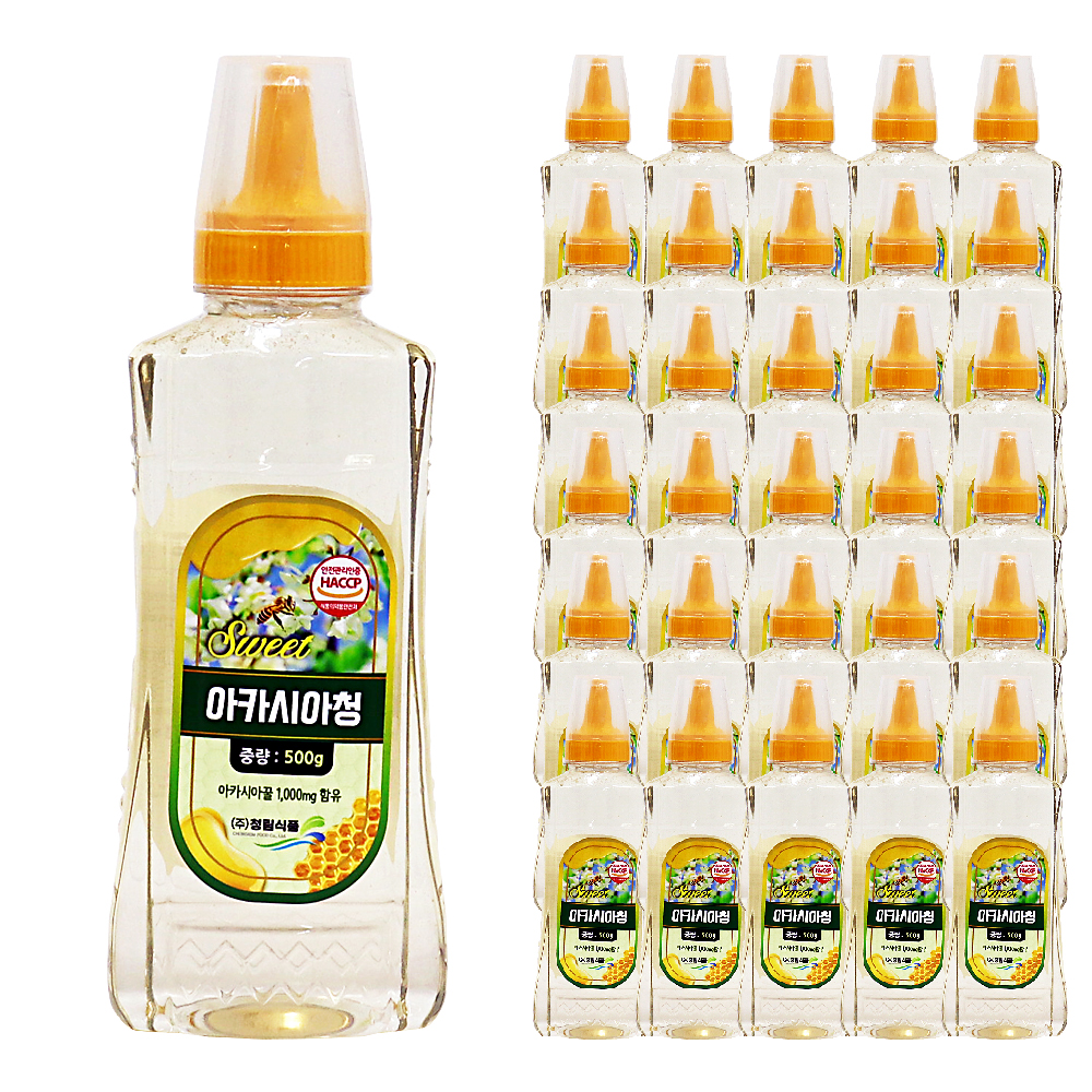 청림 sweet 아카시아청 500g 튜브 한박스 500g x 30ea