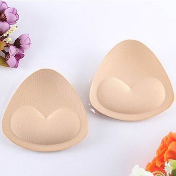 하트모양 붙이는 브라패드 수영복 비키니패드 왕뽕