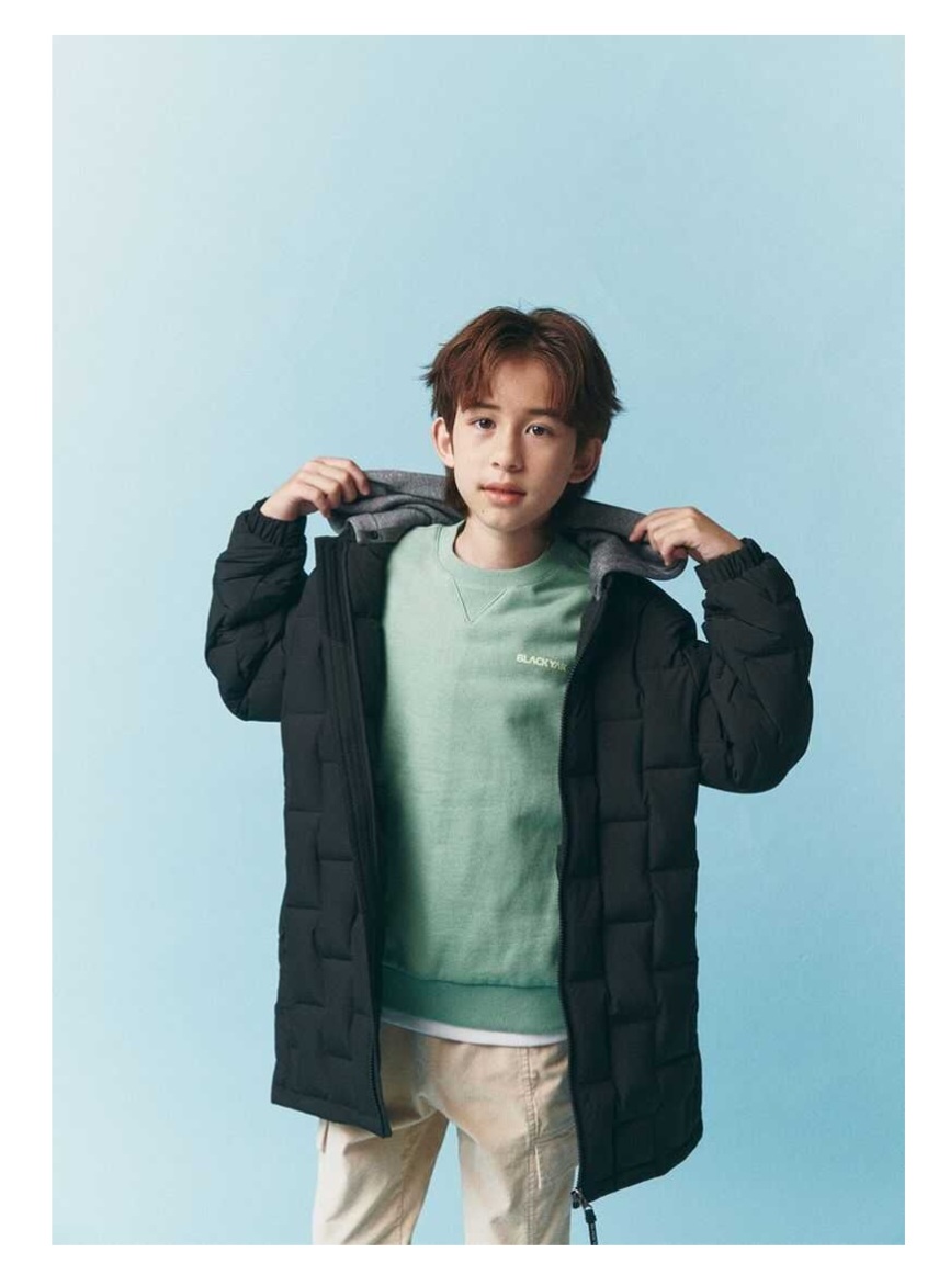 블랙야크키즈 BK롱클로버T다운자켓 BK